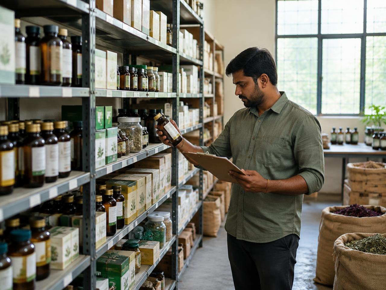 Ayurvedic, Herbal & Nutraceuticals distribution in India