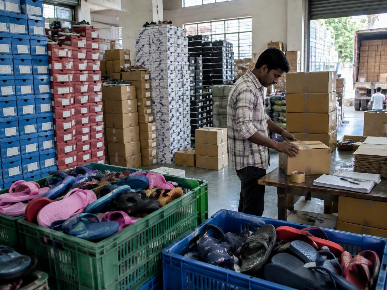 Footwear & Slipper Distribution distribution in India