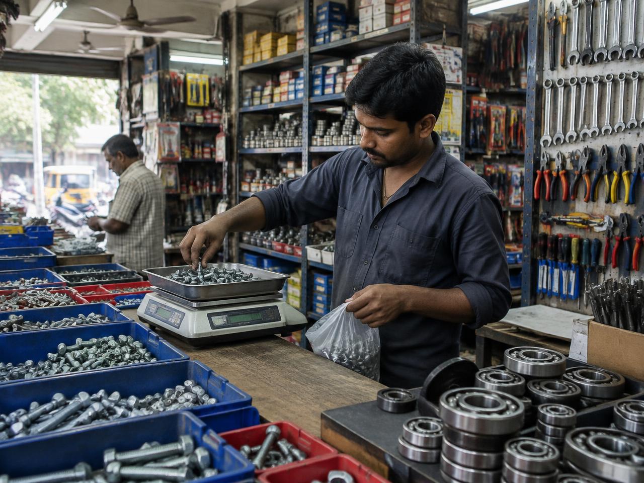 Industrial Tools, Fasteners & MRO distribution in India