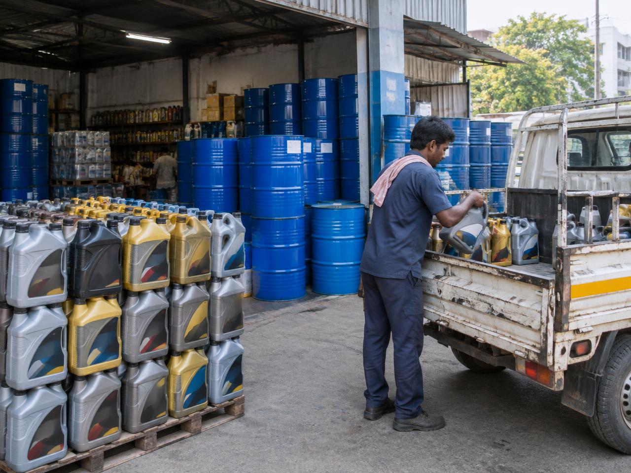 Lubricants & Engine Oils distribution in India
