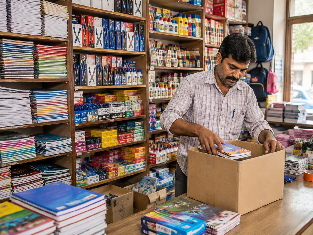 Stationery & School Supplies distribution in India